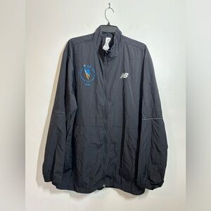 New Balance® 2022 NYC Marathon Running Jacket Wind Breaker 2XL Black Branded